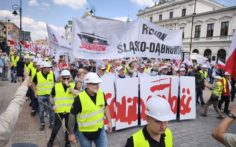 Manifestacja w Warszawie – maj 2026
